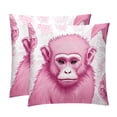 thumbnail image 1 of Gorilla Chair Pillow Covers Set with Unique Patterns for Bed and Throw Pillows - Sizes 16x16, 18x18, 20x20 Inches for Various Occasions - Set of 2 Items, 1 of 6