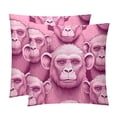 thumbnail image 1 of Gorilla Chair Pillow Covers Set with Velvet Material, Unique Patterns, 16x16, 18x18, 20x20 Inches, 2 Items Included for Throw Pillows, Pillow Inserts, 1 of 6