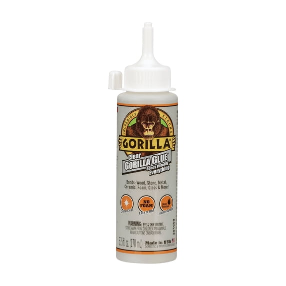 Gorilla Clear All-Purpose Glue - Single Pack — Residential Use, Standard Application