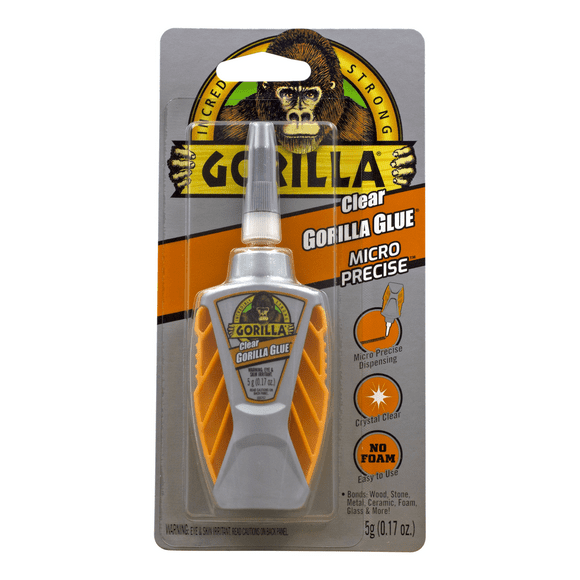 Gorilla Clear Glue Micro Precise 5g (0.17 oz.)