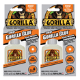 thumbnail image 1 of Gorilla Clear Gorilla Glue: 1.75 fl. oz. (Clear) [2-pack] 4500102-1, 1 of 3