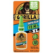 Gorilla Clear Super Glue XL, 25 Gram Bottle, Product Net Content Quantity 1