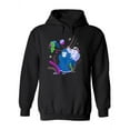 thumbnail image 1 of Gorilla Colorful Cartoon Hoodie Women -Image by Shutterstock, Female Medium, 1 of 4