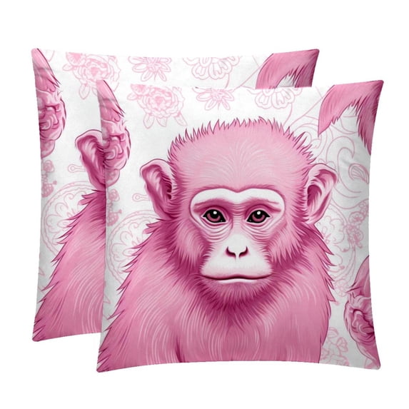 Gorilla Covers Throw Pillow Set - 2 Pack Throw Pillow Inserts Included - Unique Patterns - 16x16, 18x18, 20x20 Inches for Home Decor - Throw Pillow - Decorative Pillows