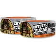 thumbnail image 1 of Gorilla Crystal Clear Duct Tape, 1.88 x 18 yd, Clear, Pack of 2, 1 of 7