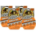 thumbnail image 1 of Gorilla Crystal Clear Duct Tape, 1.88" x 9 yd, Clear, Pack of 4, 1 of 1