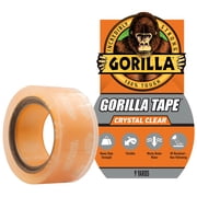 Gorilla Crystal Clear Tape, 1.88 inch x 27 ft Roll