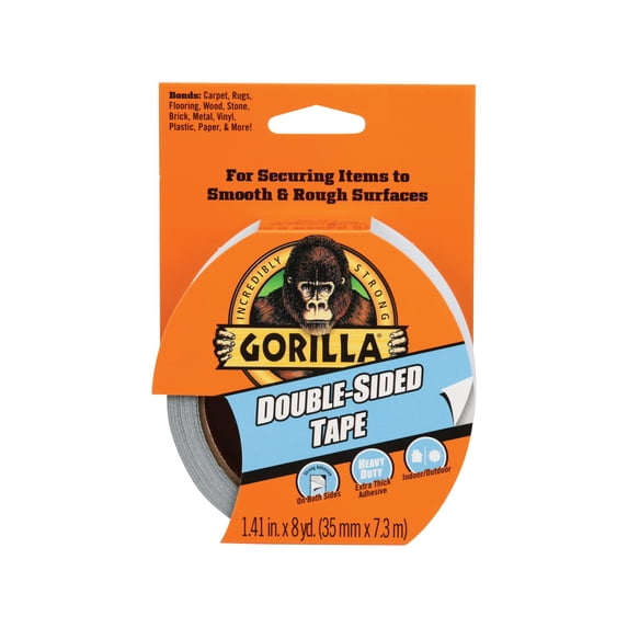 Gorilla Double-Sided Duct Tape - Single Pack — Residential Use, Standard Application