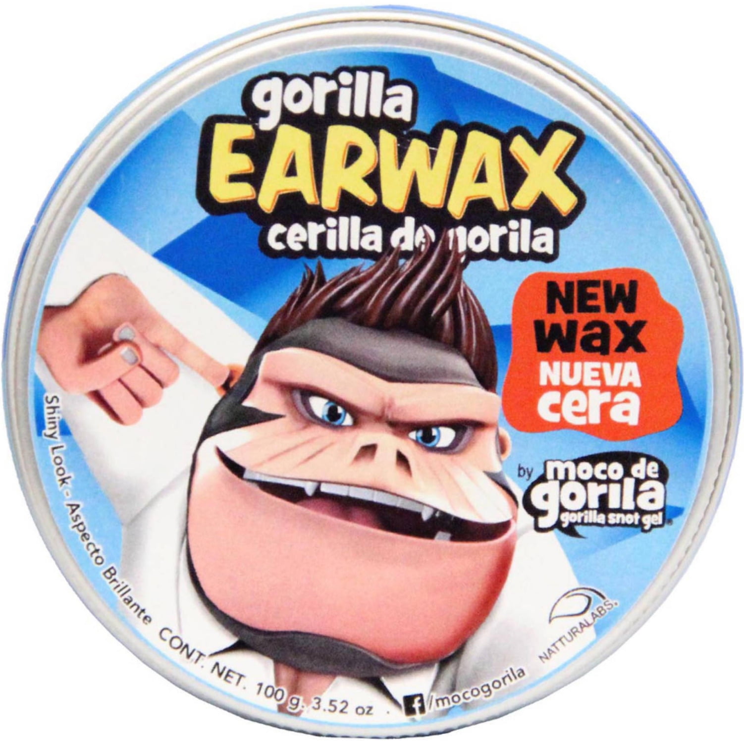 Gorilla Earwax Shiny Gel 3.52 Oz - Walmart.com