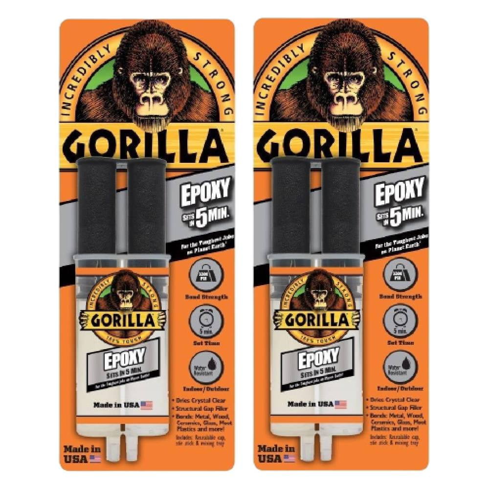 Gorilla Glue Epoxy Tube-.85oz (Pack of 2)