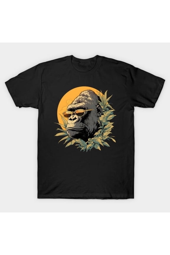 Gorilla Funny Animal Lover Graphic - Comfortable Fit, H38133 Unisex T-Shirt, Up to 5XL Available