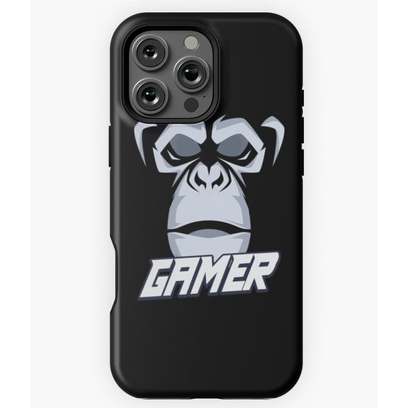 Gorilla Gamer Anonymous Gaming Club Phone Case for iPhone 16 15 14 13 12 11 Pro Max
