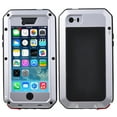 thumbnail image 1 of Gorilla Glass Aluminum Metal iPhone 6 Plus Case (Silver) Heavy Duty Military Grade Shockproof and Scratch Resistant Protection, Rugged Outdoor Travel, 1 of 6