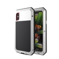thumbnail image 1 of Gorilla Glass Aluminum Metal iPhone XS Max Case (Silver) Heavy Duty Military Grade Shockproof and Scratch Resistant Protection, Rugged Outdoor Travel, 1 of 6