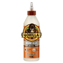 Gorilla Glue 18oz. Wood Glue. Color: White / Cream. Assembled Product Weight Is 1.36 lb