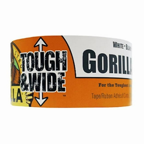 Gorilla Glue  2.88 in. x 25 Yards Tough & Wide Tape, White