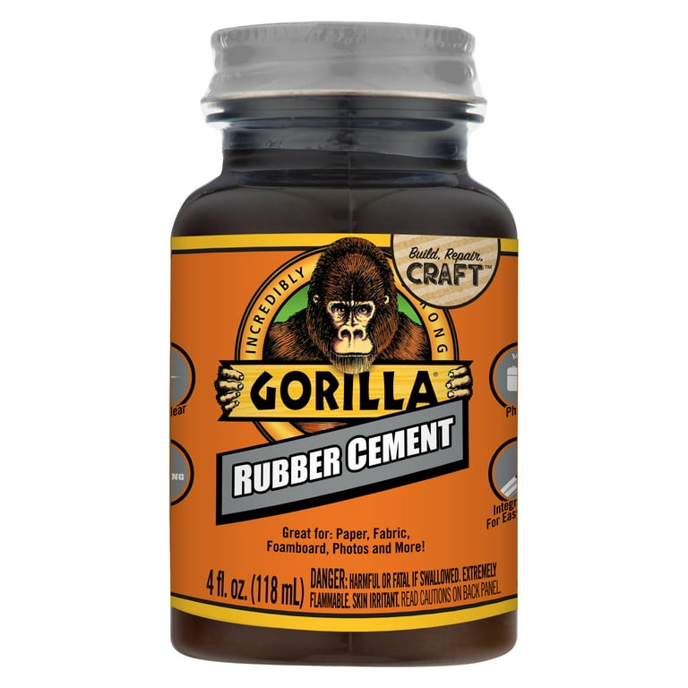 Gorilla 4 oz. Rubber Cement