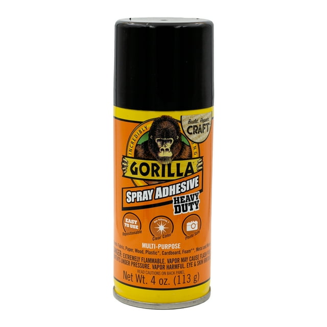 Gorilla Glue Adhesive Spray, 1 Each, 4 fl. oz.,