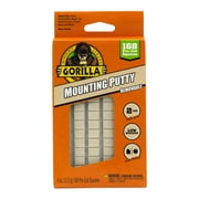 Gorilla Glue Brand Mounting Putty 4oz 24pc for Hardware Adhesives Recommended Surface