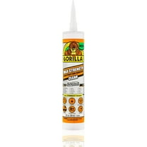 Gorilla Glue Clear Max Strength Construction Adhesive, 9 Ounce Cartridge, 1 Count