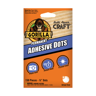 iCraft Zots Clear Adhesive Dots, Medium, 3/8 Diameter x 1/64 Thick, 300  Count