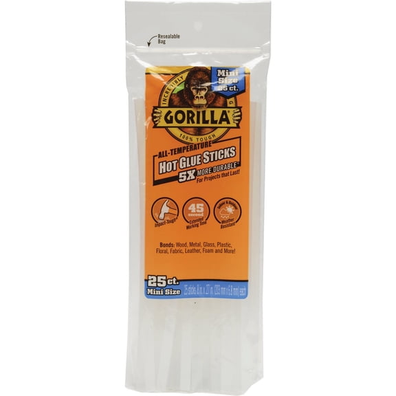 Gorilla Glue Gorilla Hot Melt Glue - Pack of 6