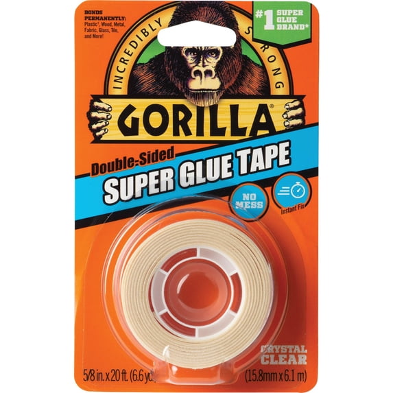 Gorilla Glue Gorilla Super Glue Tape - Pack of 8