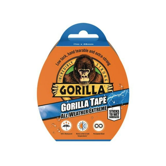 Gorilla Glue - Gorilla Tape All-Weather Extreme 48mm x 11m Black