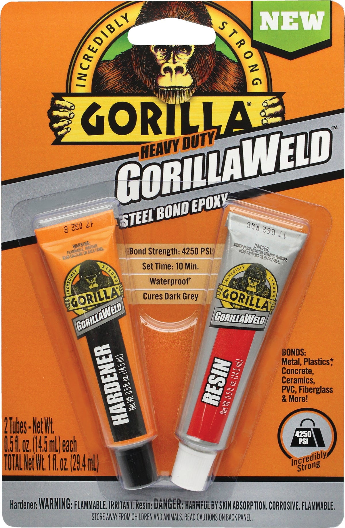 Gorilla Glue Epoxy Tube-.85oz (Pack of 2)