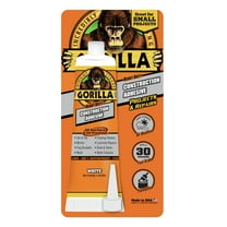 Gorilla Glue Heavy Duty Construction Adhesive, 2.5 oz, White. Model Is 8020002.