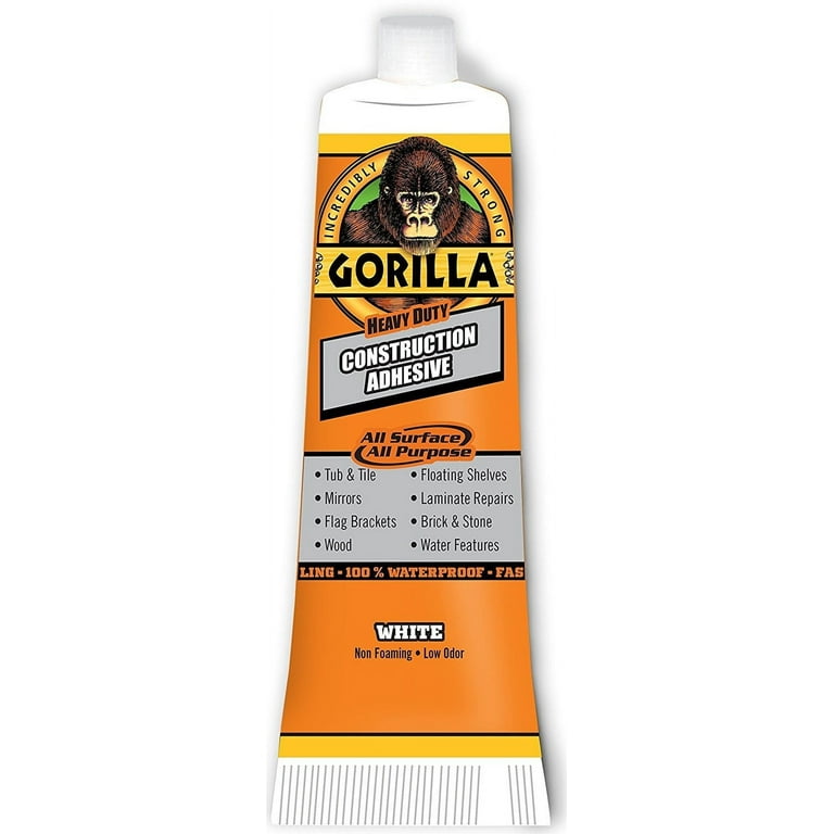 Gorilla Heavy Duty Construction Adhesive 2.5 oz