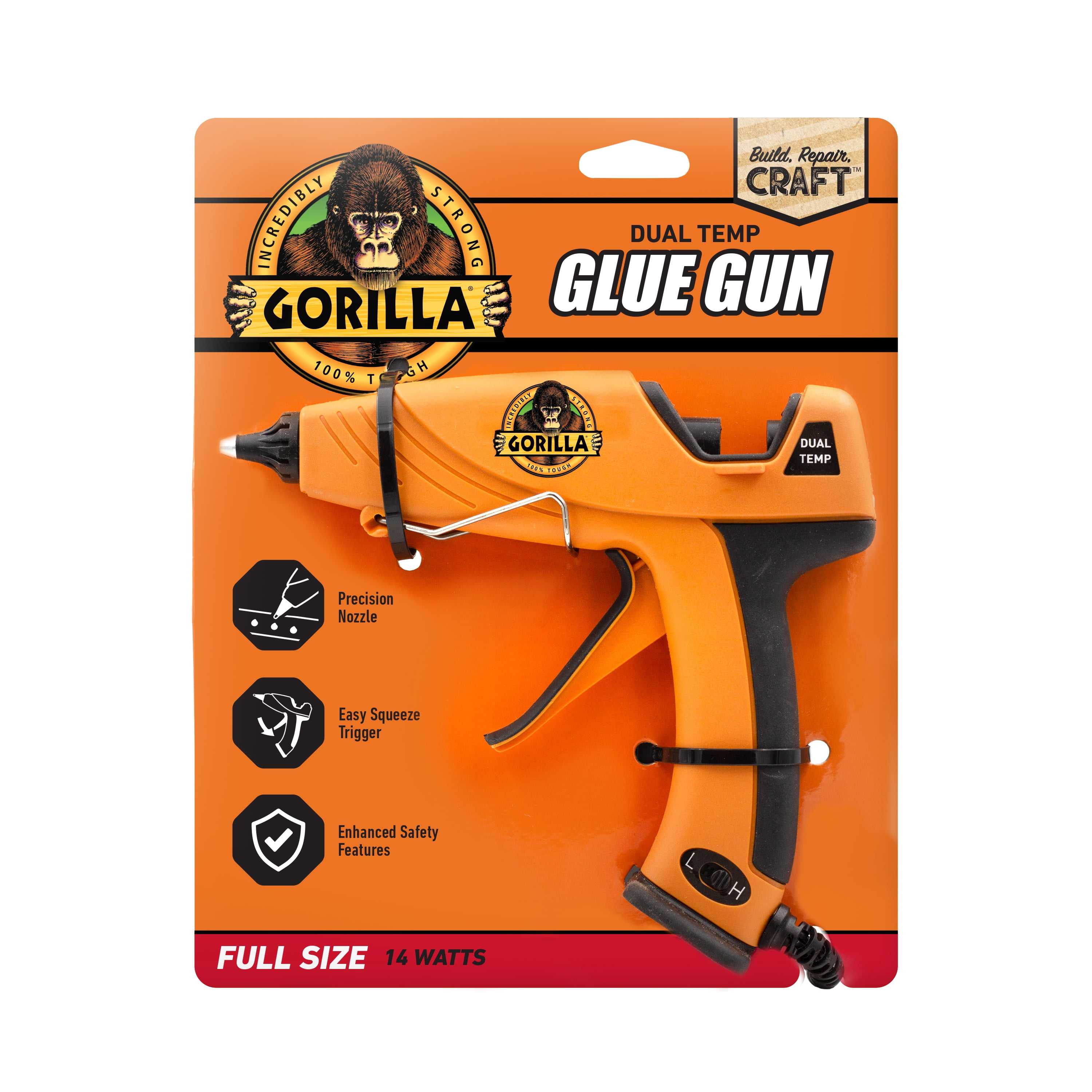 Gorilla Glue Dual Temp Full-Size Hot Glue Gun
