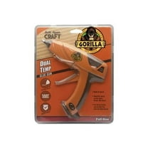 Gorilla Glue Orange and Black Dual Temp Full-Size Hot Glue Gun