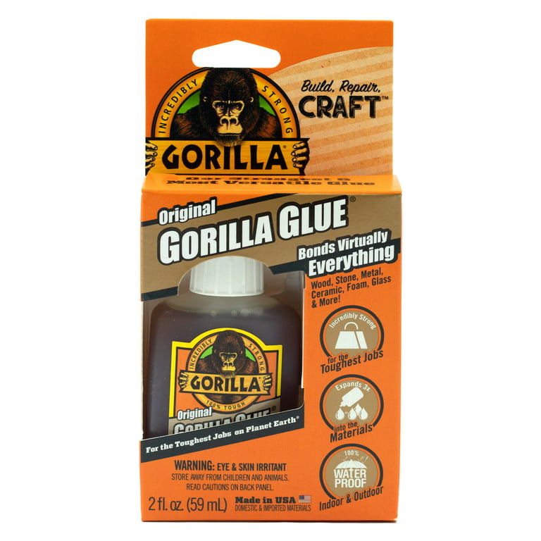 911003-7 Gorilla Glue All Purpose Glue, 8.00 oz. Bottle, Brown, 1 EA