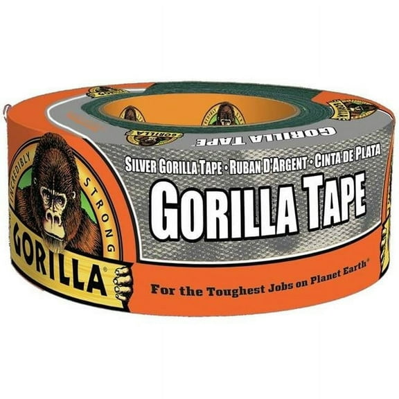 Gorilla Glue Silver Gorilla Tape, 12 Yard