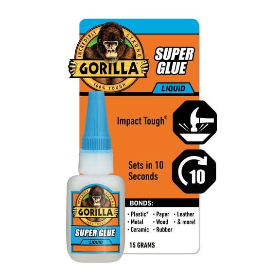 Gorilla Glue Super Glue 15g Bottle Net Content Quantity 1