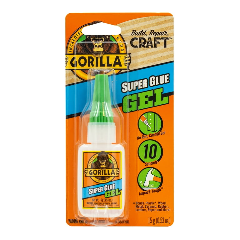 Super Glue Gel, 0.53 oz, Dries Clear Super Glue Gel, 0.53 oz, Dries Clear