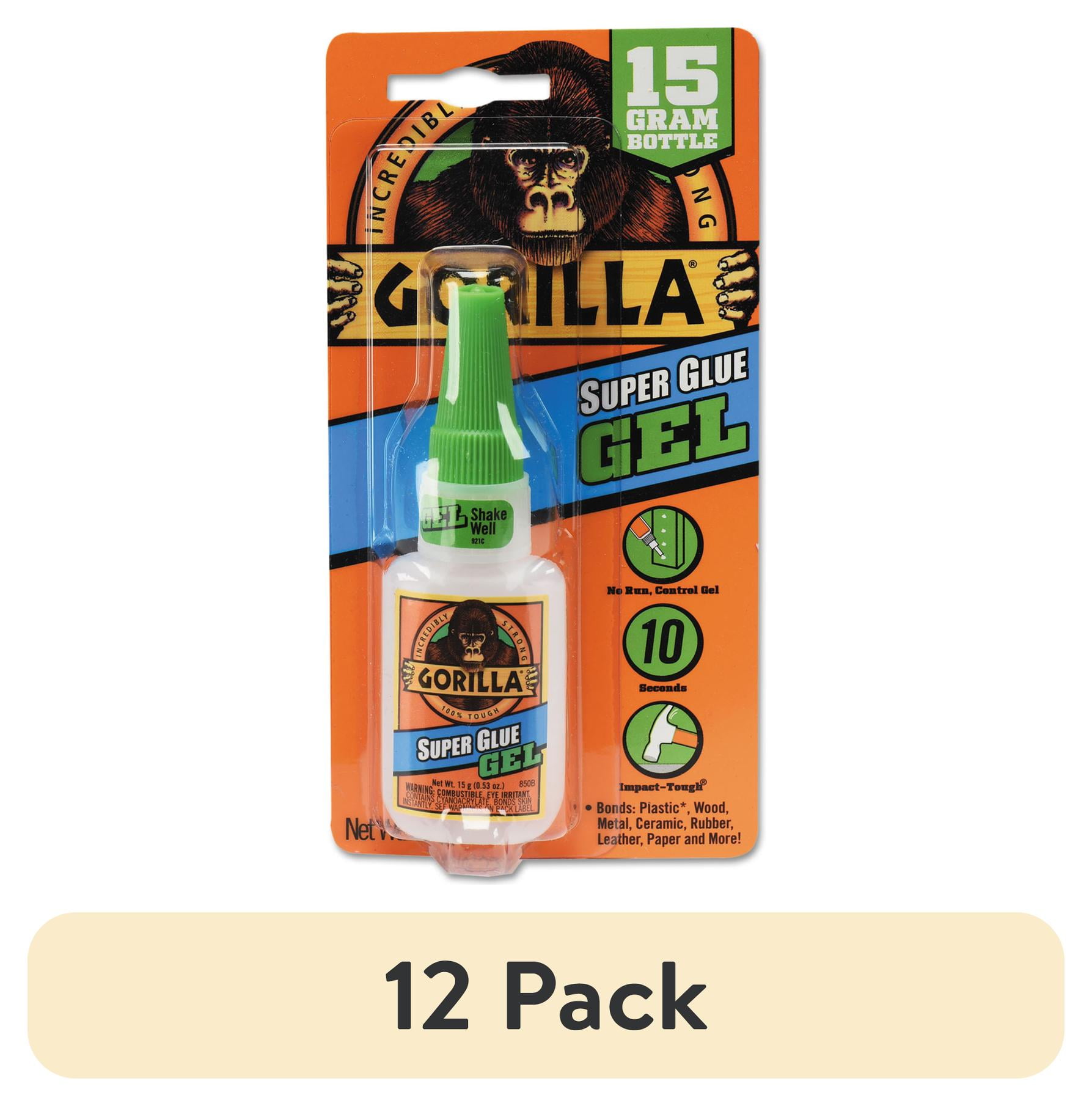 Gorilla Super Glue XL, 25 Gram, Clear, (Pack of 1)