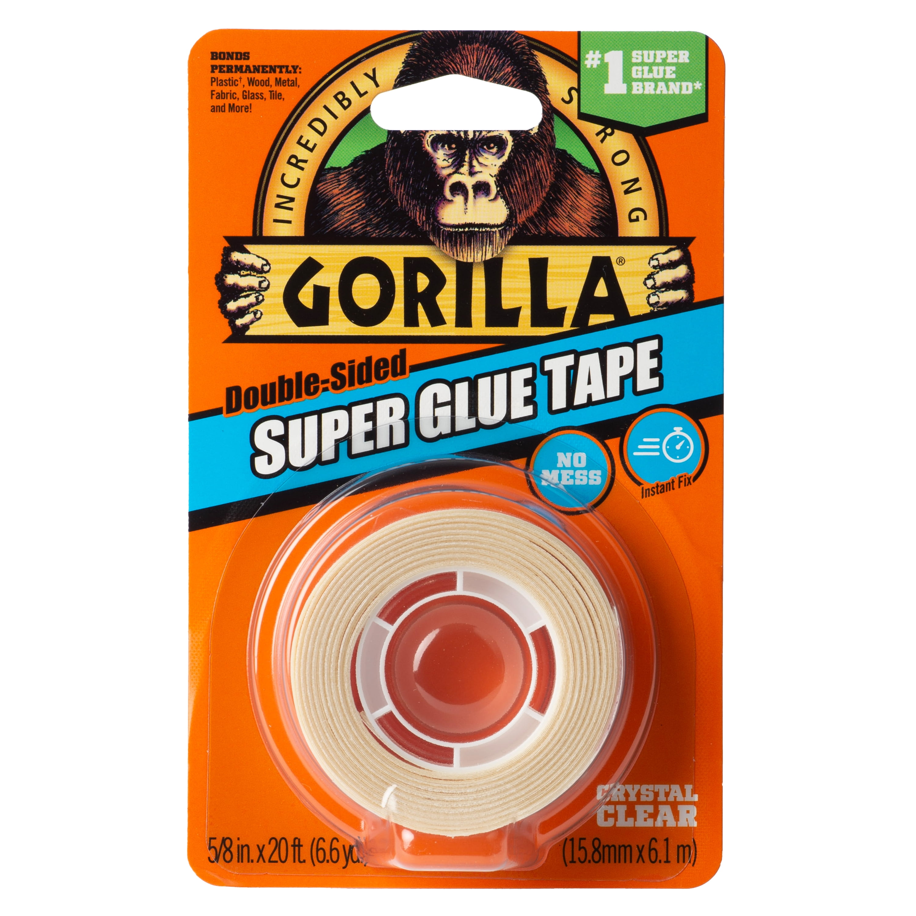 Gorilla Removable Mounting Putty, 84 Pre-Cut Squares, Off White (Pack of 3)