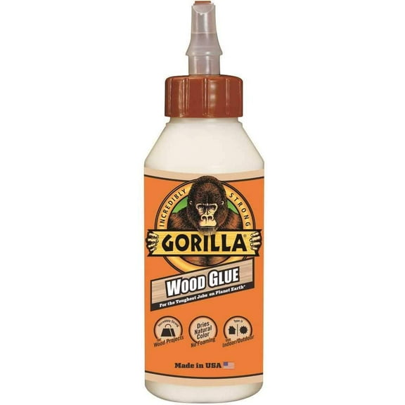 Gorilla Glue Wood Glue 8oz, White