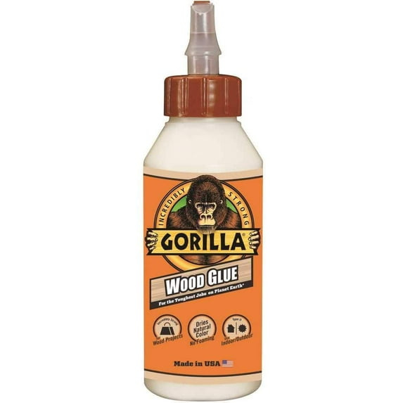 Gorilla Glue Wood Glue 8oz, White