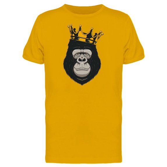 Gorilla Golden Crown Tee Men's -Image by Shutterstock