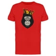 thumbnail image 1 of Gorilla Golden Crown Tee Men's -Image by Shutterstock, 1 of 2