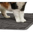 Gorilla Grip Cat Litter Mat, Water Resistant, Traps Mess, Easy Clean