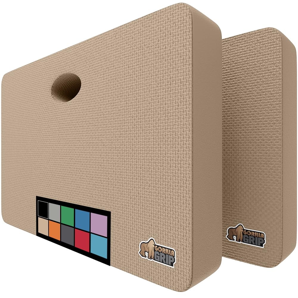 Gorilla Grip Extra Thick Kneeling Pad, Supportive Soft Foam Cushioning