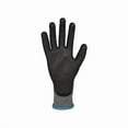 thumbnail image 1 of Gorilla Grip Max L Nylon Black/Gray Dipped Gloves, 1 of 1