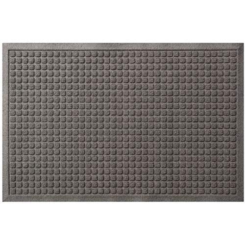 Gorilla Grip Original Ultra Water Absorbent Door Mat, 29x17, Traps Dirt