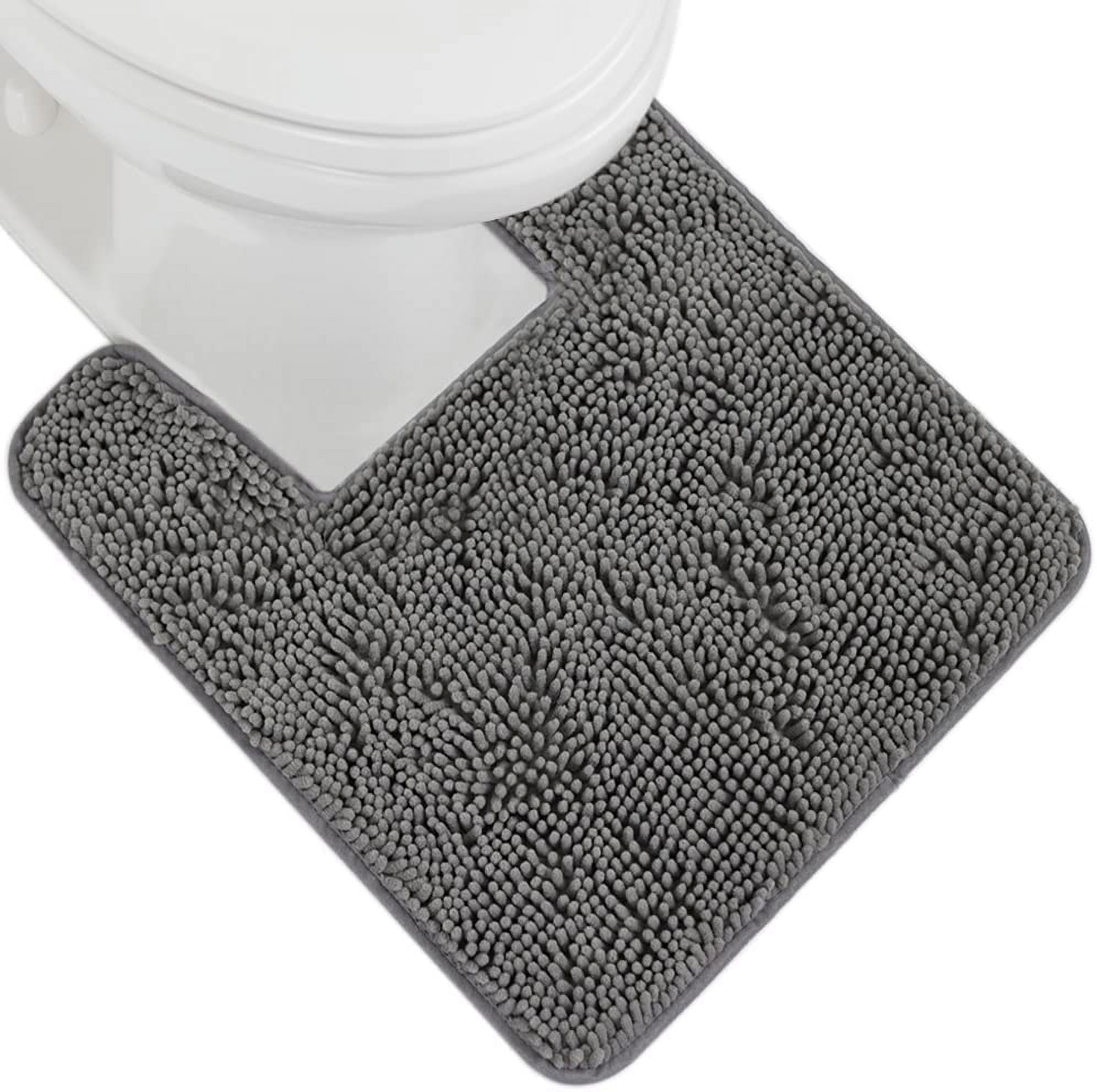  Gorilla Grip Bath Rug 30x20, Thick Soft Absorbent Chenille,  Rubber Backing Quick Dry Microfiber Mats, Machine Washable Rugs for Shower  Floor, Bathroom Runner Bathmat Accessories Decor, Grey : Home & Kitchen