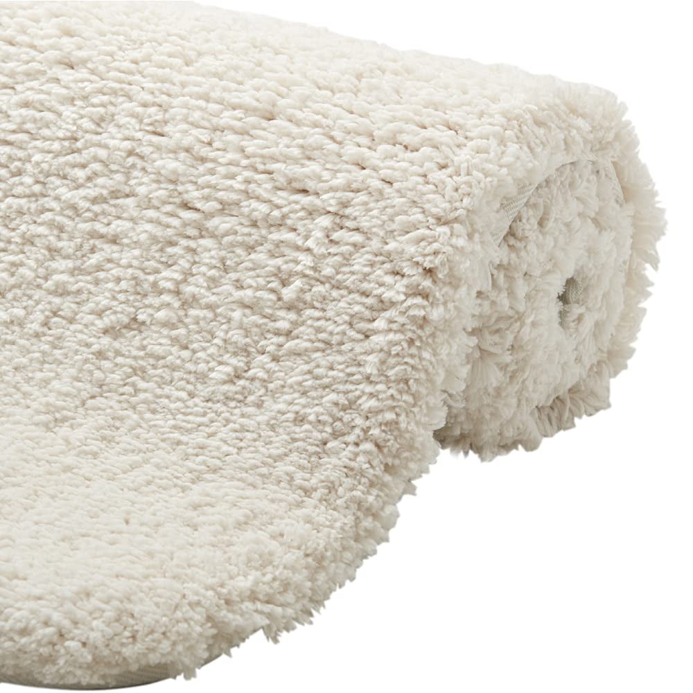 Lowest Price: Gorilla Grip Bath Rug 24x17, Thick Soft Absorbent  Chenille, Rubber Backing Quick Dry Microfiber Mats