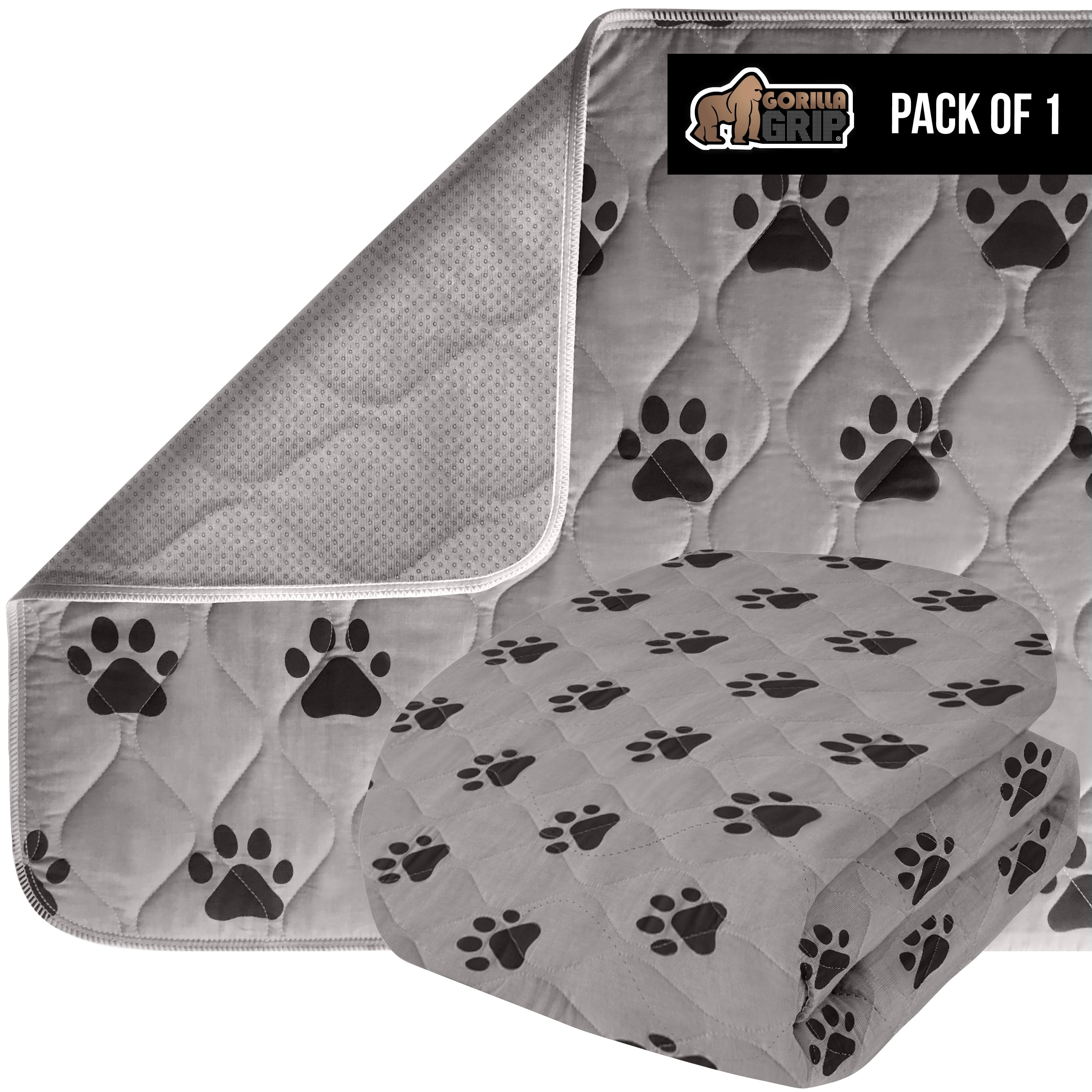 Gorilla Grip Puppy Pads 40X26 Inch Waterproof Reusable Dog Pee Photo Inspiration